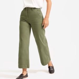 EVERLANE WIDE LEG CROP PANT